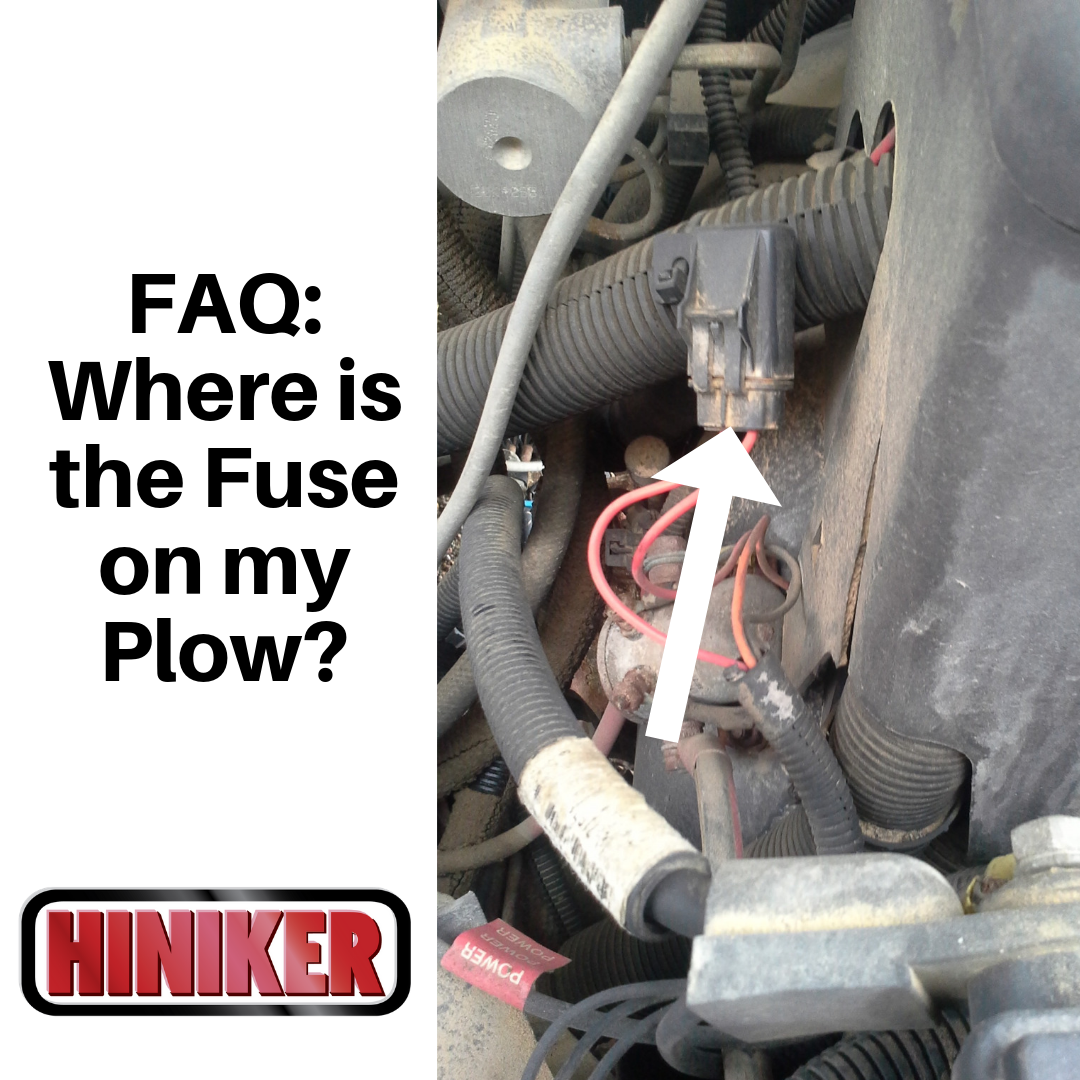 FAQ: Where is the Fuse on my Plow? |Hiniker Snowplows boss snow plow wire harness 